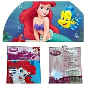 Disney Princess Ariel Toddler Bedding Set - Red and White